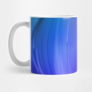 Blue Fantasy Ombre Marble Abstract Space Mug